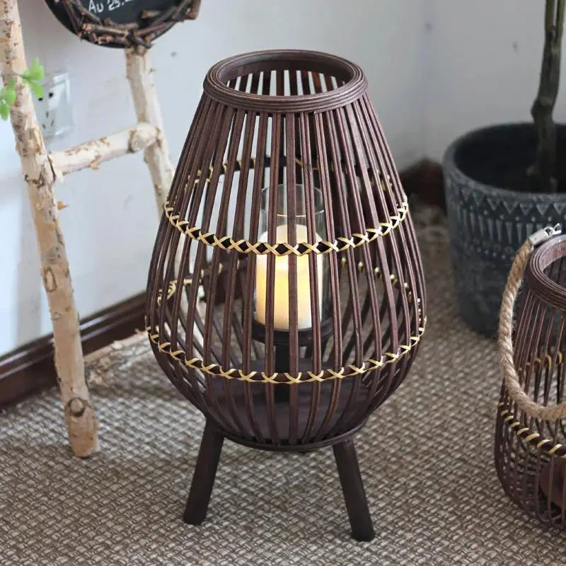 Julia M Lifestyles Luxury Wood Hanging Candle Holder - Julia M LifeStyles