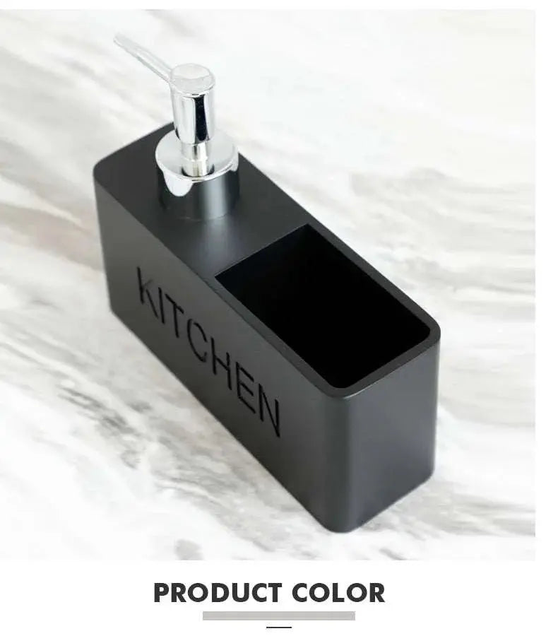 Kitchen Essentials Soap Dispenser and Sponge Storage Set - Julia M LifeStyles