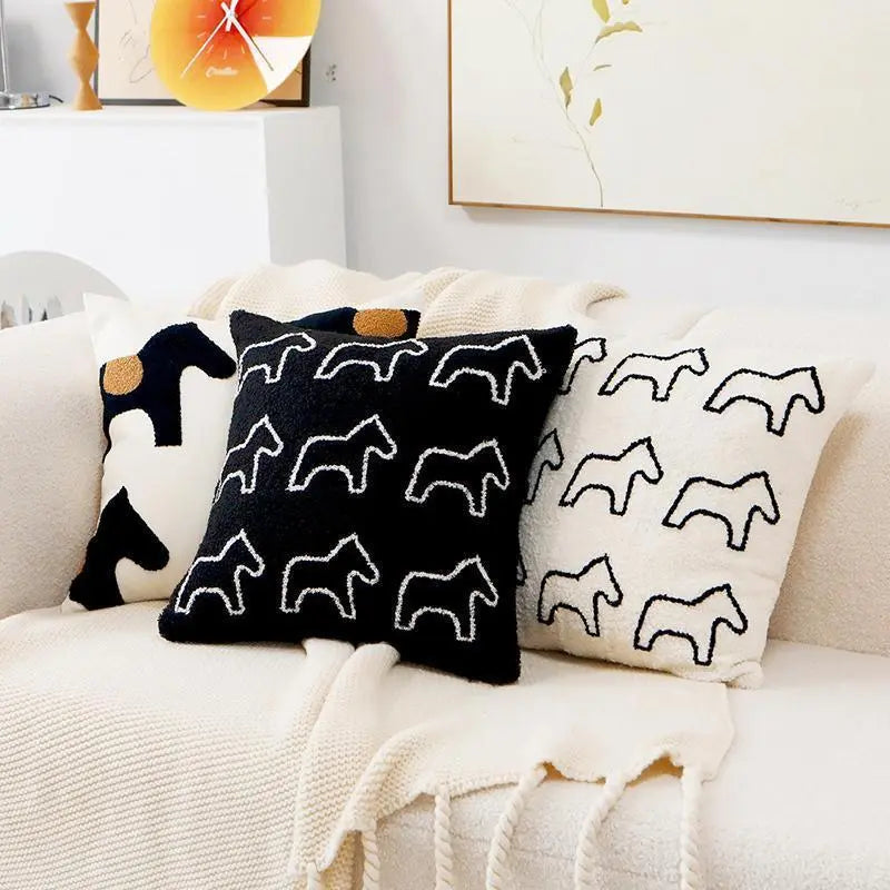 Light Luxury Sofa And Bed Cushions Cute Children Pillow Cover Julia M Home & Kitchen