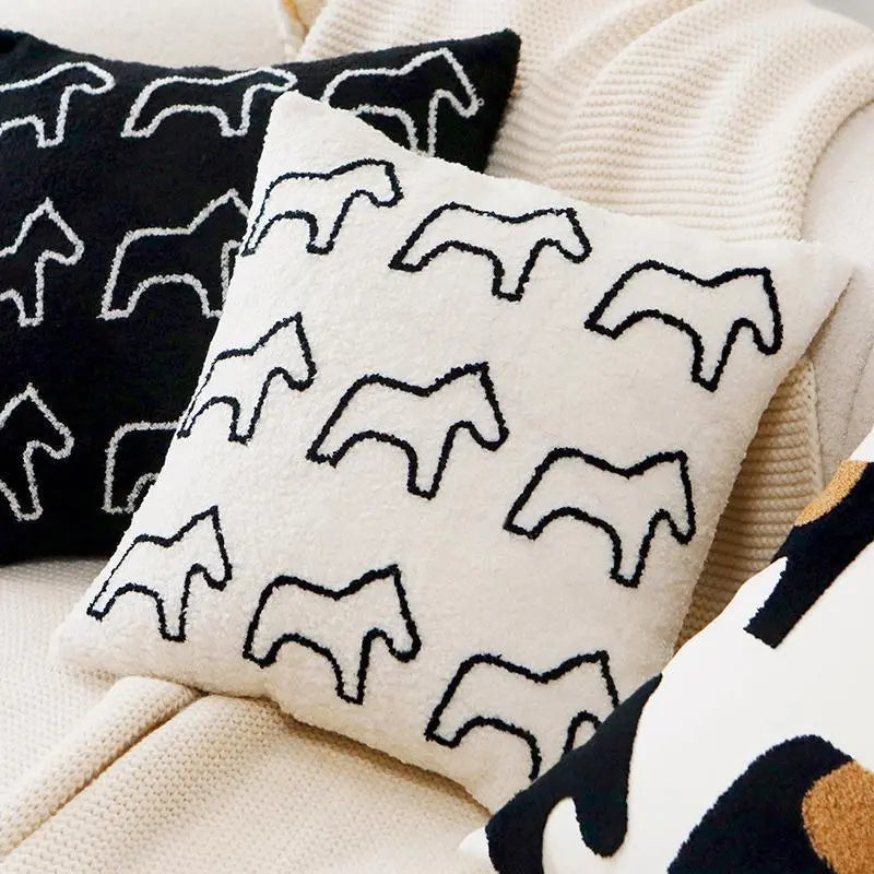 Light Luxury Sofa And Bed Cushions Cute Children Pillow Cover Julia M Home & Kitchen