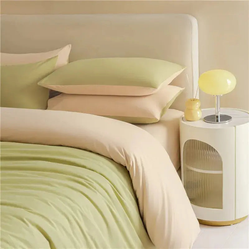 Luxurious Reversible Brushed Cotton Duvet Cover Set with Pillowcases Julia M LifeStyles