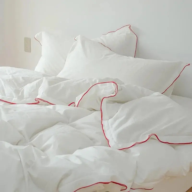 Luxury 100% Cotton Duvet Cover Set with Soft Texture & Pillowcases - Julia M LifeStyles