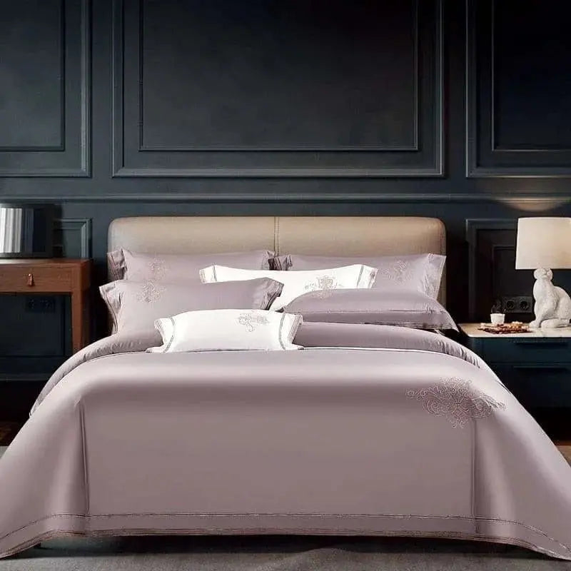 Luxury Embroidered Egyptian Cotton Bedding Set - Julia M LifeStyles