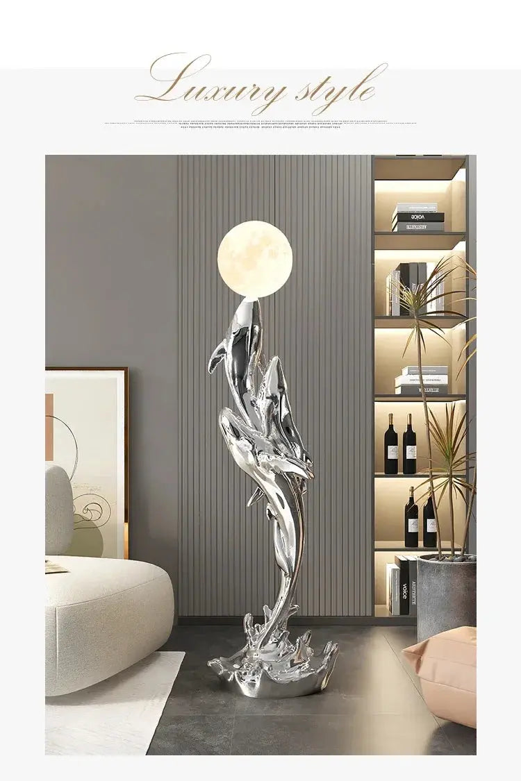 Modern Home Decor Animal Figurine Whale Sculpture Living Room Entrance Ornaments Accessories Resin Crafts Nordic Room Decoration Julia M LifeStyles