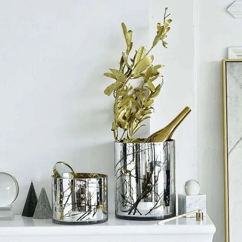 Nordic Creative Glass Vase Decoration - Modern Elegance for Your Home - Set of 5 Versatile Vases - Julia M LifeStyles