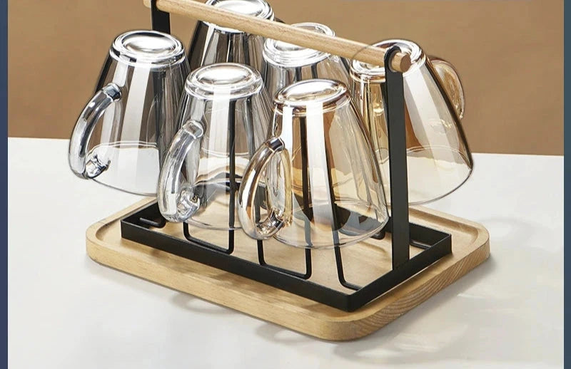 Julia M Lifestyles 380ml Drop-Resistant Tempered Glass Mug Julia M Home & Kitchen