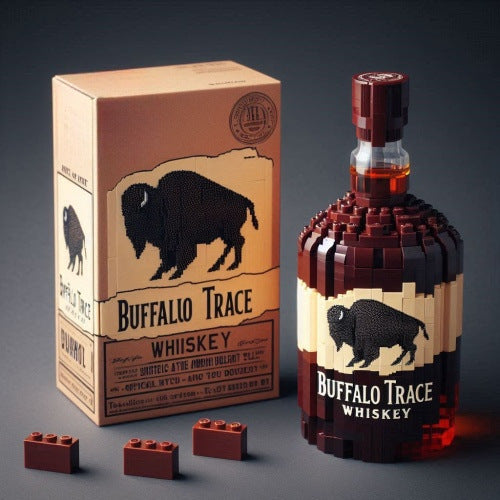 Whisky Bottle Building Blocks - The Luxurious Gift of Creativity