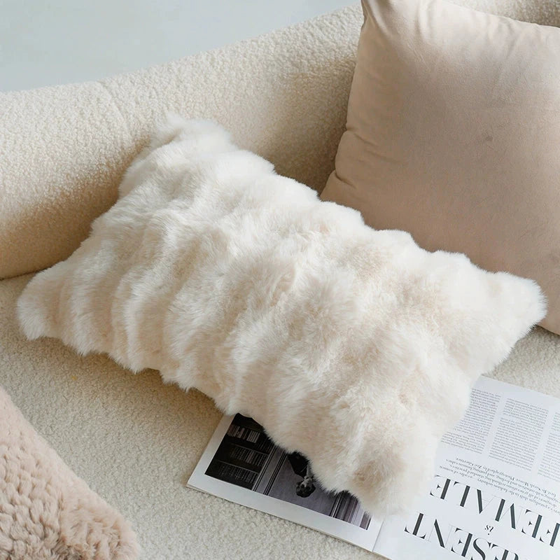 Brown Oatmeal Cream Color Accessible Luxury Living Room Sofa Pillow Cases French Beige Mid-Ancient Pillow Classy Bedside Cushion Julia M Home & Kitchen