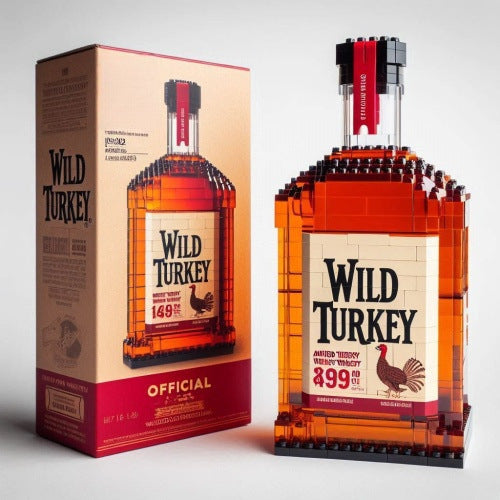 Whisky Bottle Building Blocks - The Luxurious Gift of Creativity
