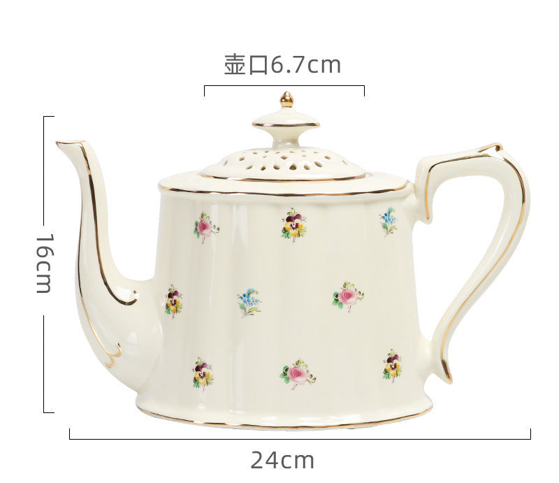 British Retro Ceramic Coffee Cup and Saucer Set European Afternoon Tea Tea Set French Home Cup Manufacturer Direct Sale eprolo