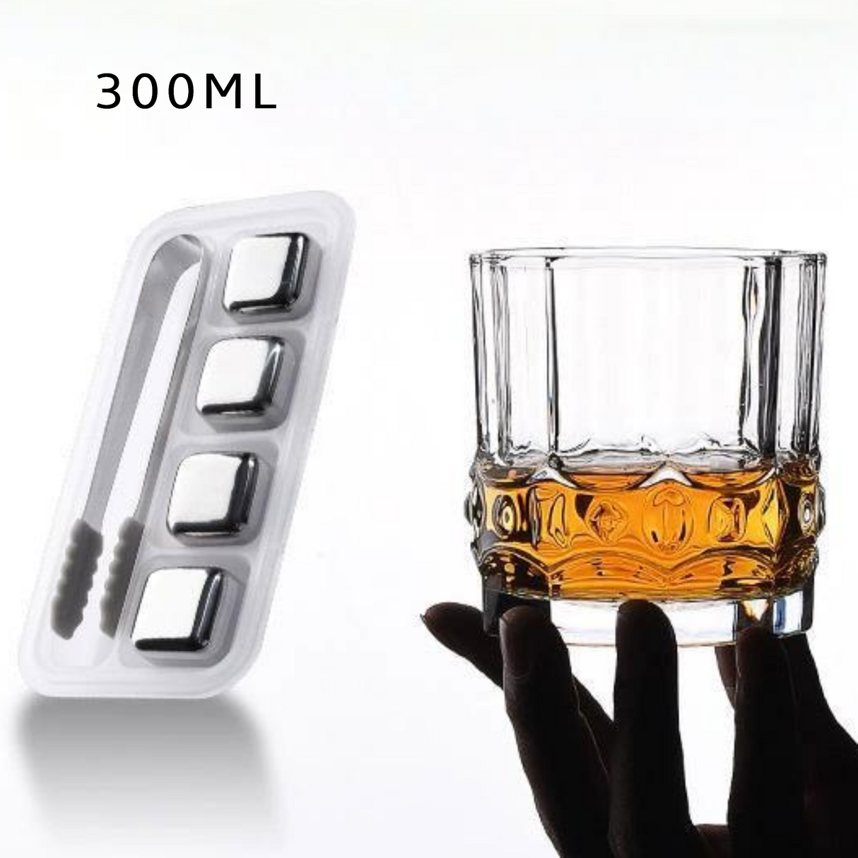 Crystal Whiskey Glass Set of 6 (201-300mL) Julia M LifeStyles