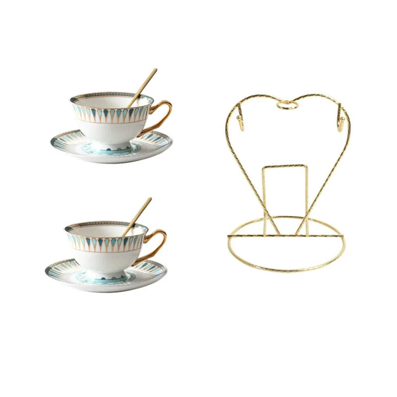 Exquisite European Light Luxury Coffee Set for Elegant Afternoon Tea Julia M LifeStyles