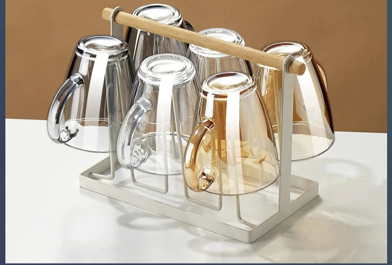 Julia M Lifestyles Drop-Resistant Tempered Glass Mug 380ml - Julia M LifeStyles