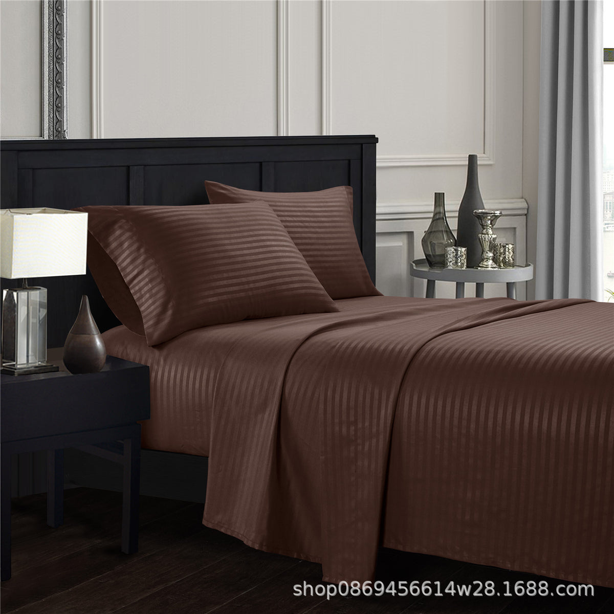 Liora Striped Sheet Set