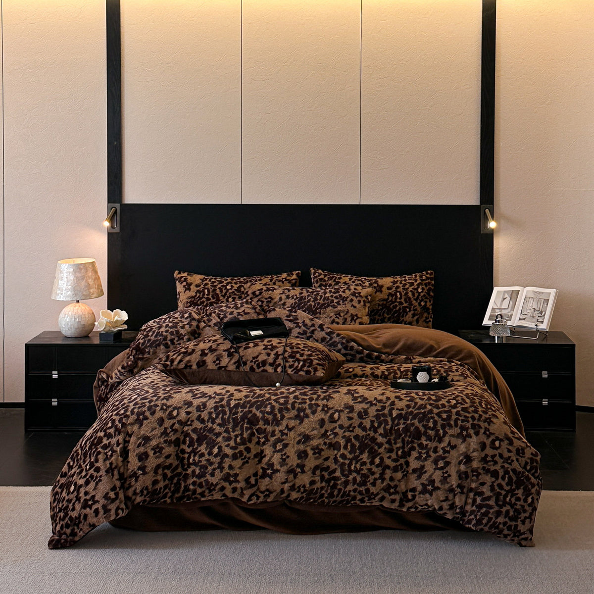 Velvet Reverie Four-Piece Bedding Set