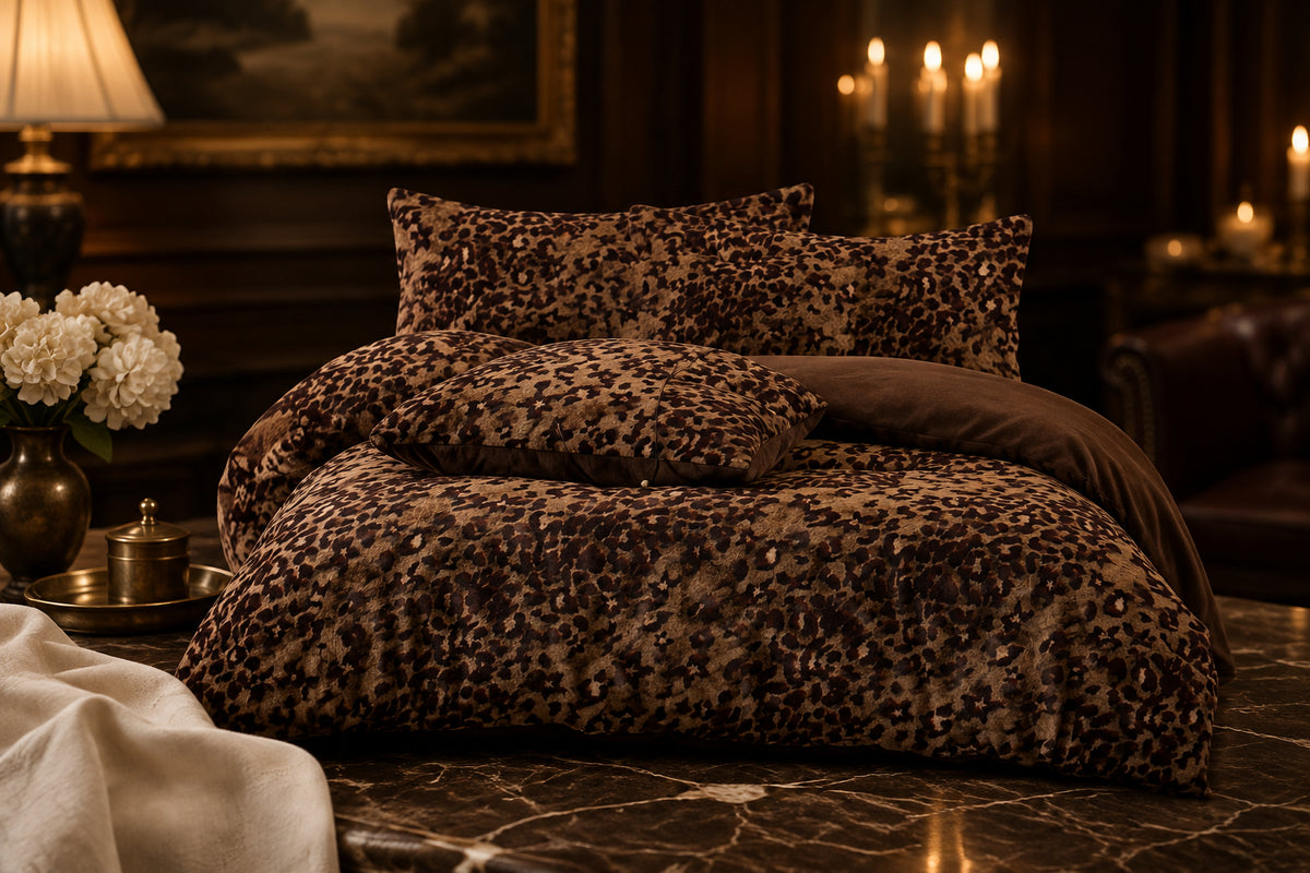 Velvet Reverie Four-Piece Bedding Set