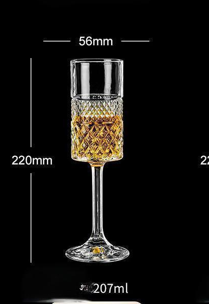 Elegant Lead-free Crystal Champagne & Cocktail Cup Julia M Home & Kitchen