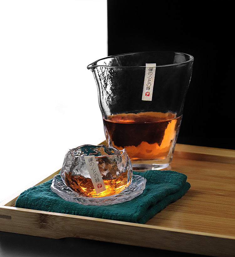 Handmade Retro Japanese Style Mini Glass Tea Cup Julia M Home & Kitchen