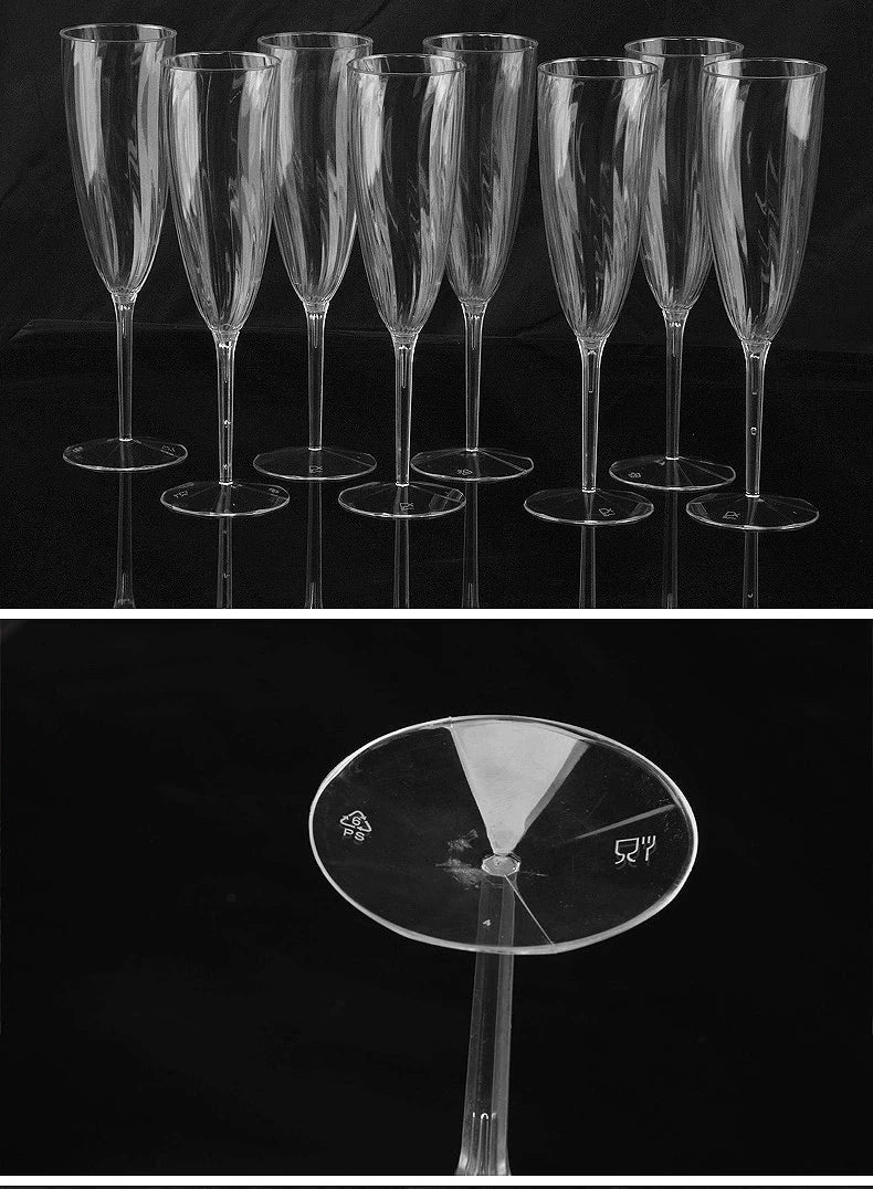 210ml 8 PCs Banquet Bubble Wash-Free Champagne Glass Julia M Home & Kitchen