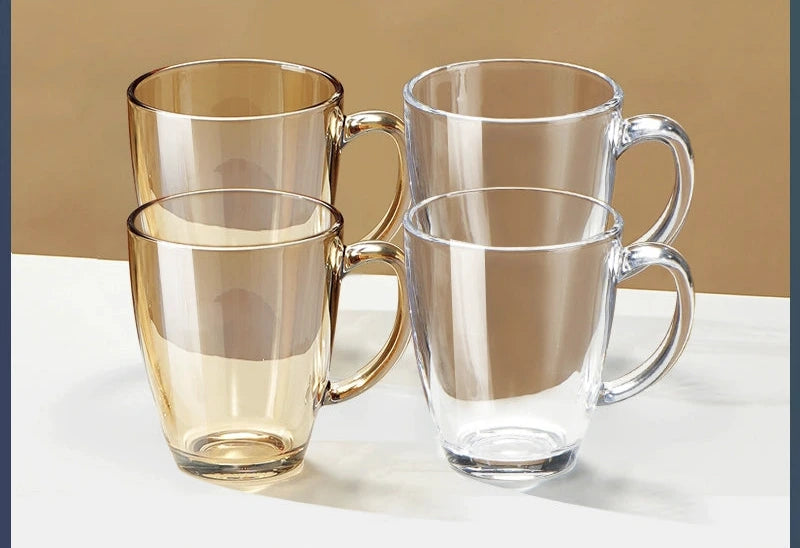 Julia M Lifestyles Drop-Resistant Tempered Glass Mug 380ml - Julia M LifeStyles