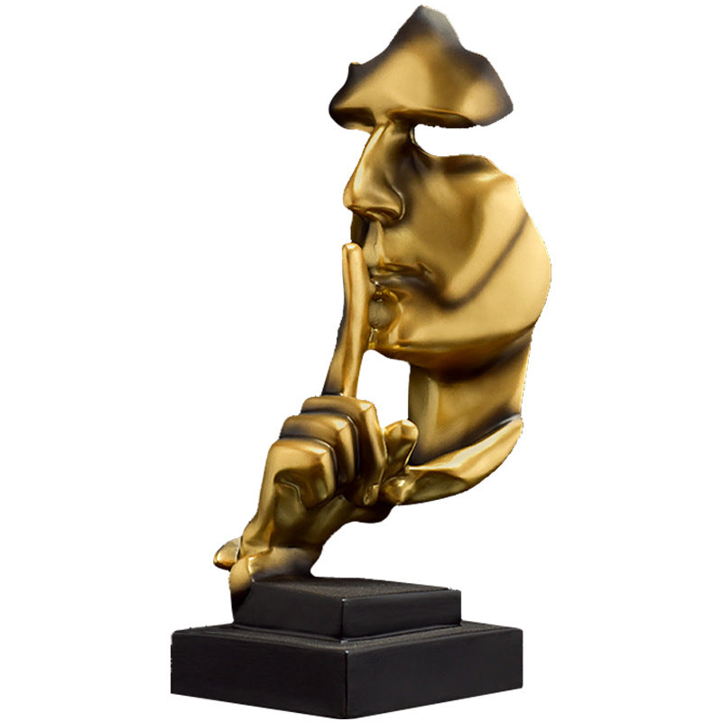 Cross-border Hot Mask Abstract Character Resin Ornaments Living Room Coffee Table Wine Cabinet Statue High-end Home Decorations