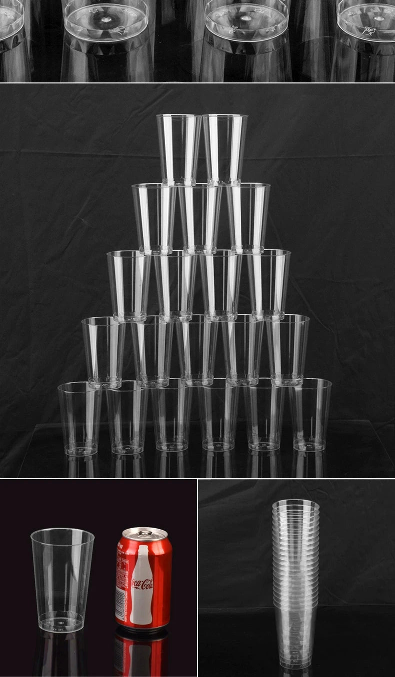 210ml 8 PCs Banquet Bubble Wash-Free Champagne Glass Julia M Home & Kitchen