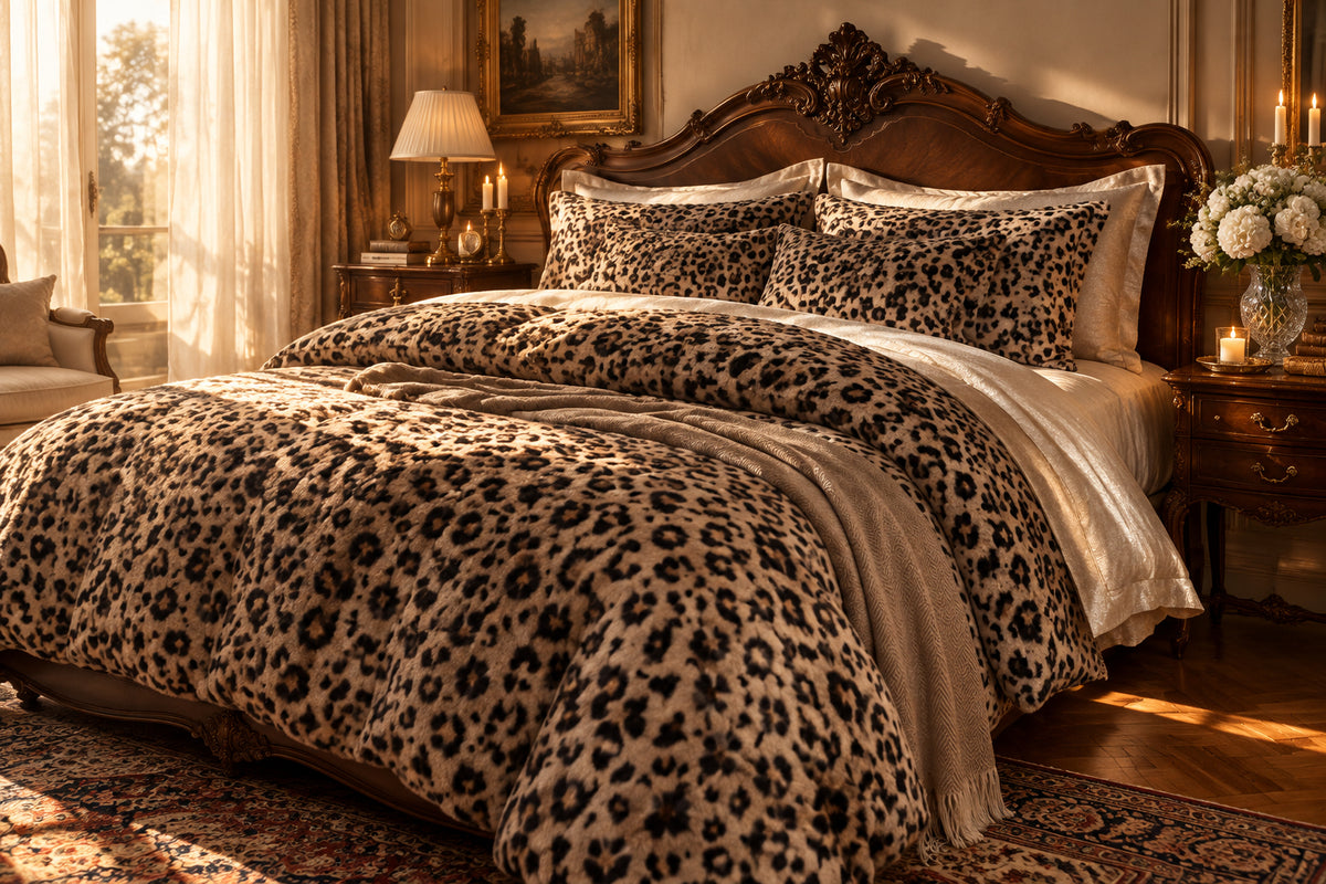 Velvet Reverie Four-Piece Bedding Set