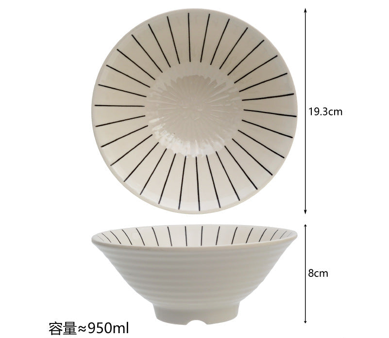 Sora Stripe Melamine Tableware