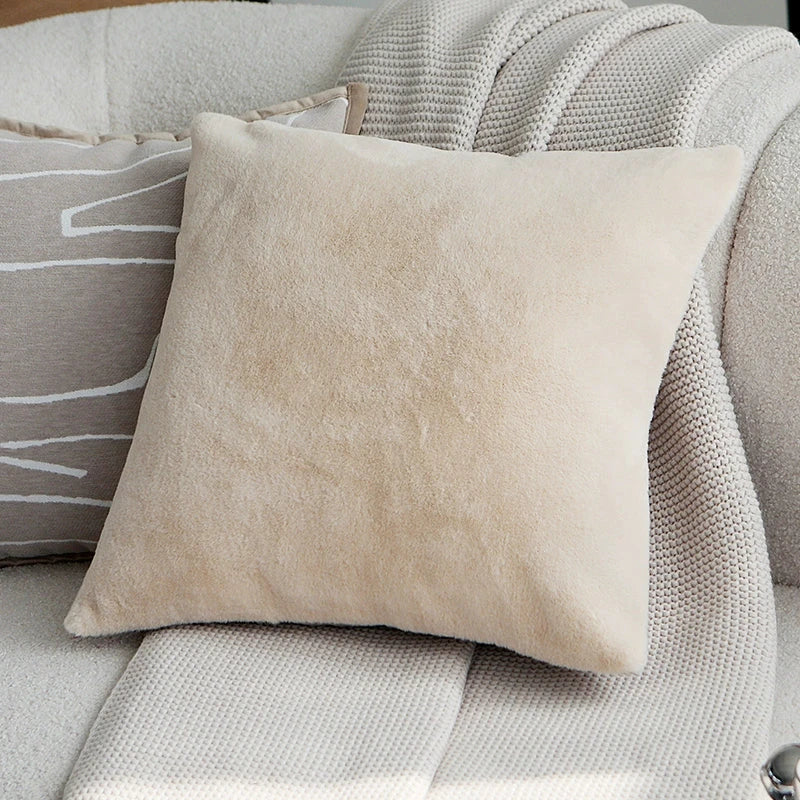 Brown Oatmeal Cream Color Accessible Luxury Living Room Sofa Pillow Cases French Beige Mid-Ancient Pillow Classy Bedside Cushion Julia M Home & Kitchen