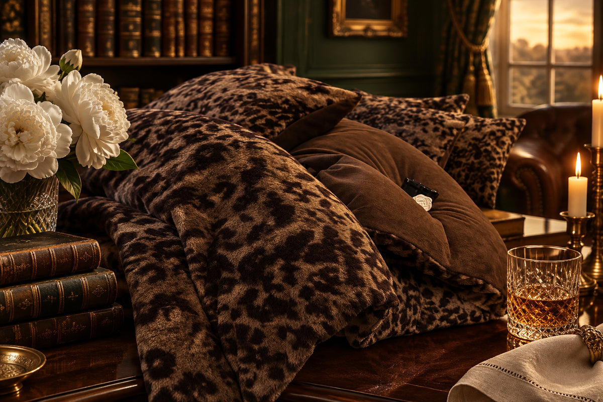 Velvet Reverie Four-Piece Bedding Set