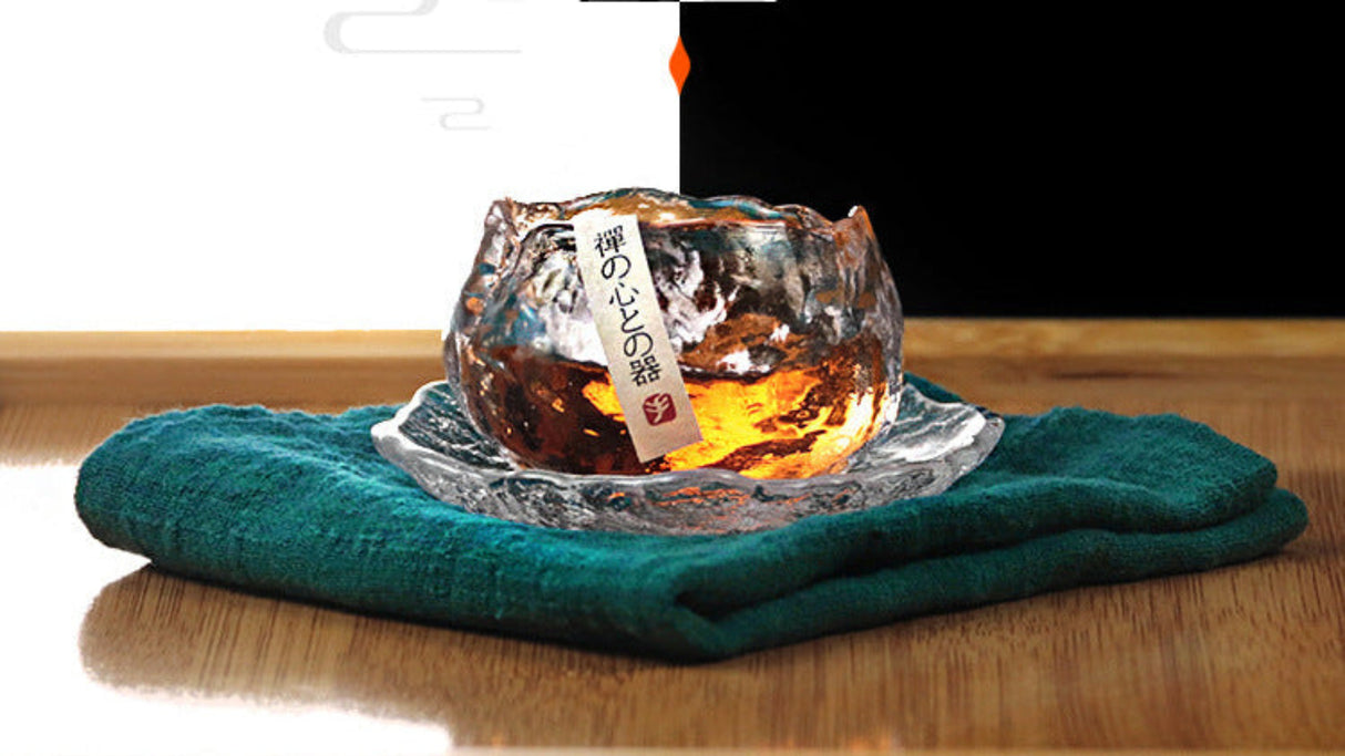 Handmade Retro Japanese Style Mini Glass Tea Cup Julia M Home & Kitchen