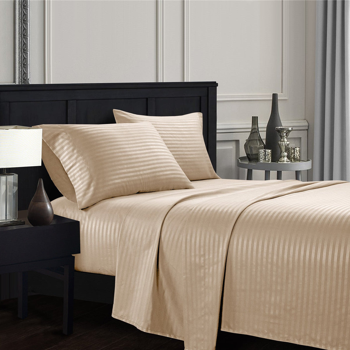 Liora Striped Sheet Set