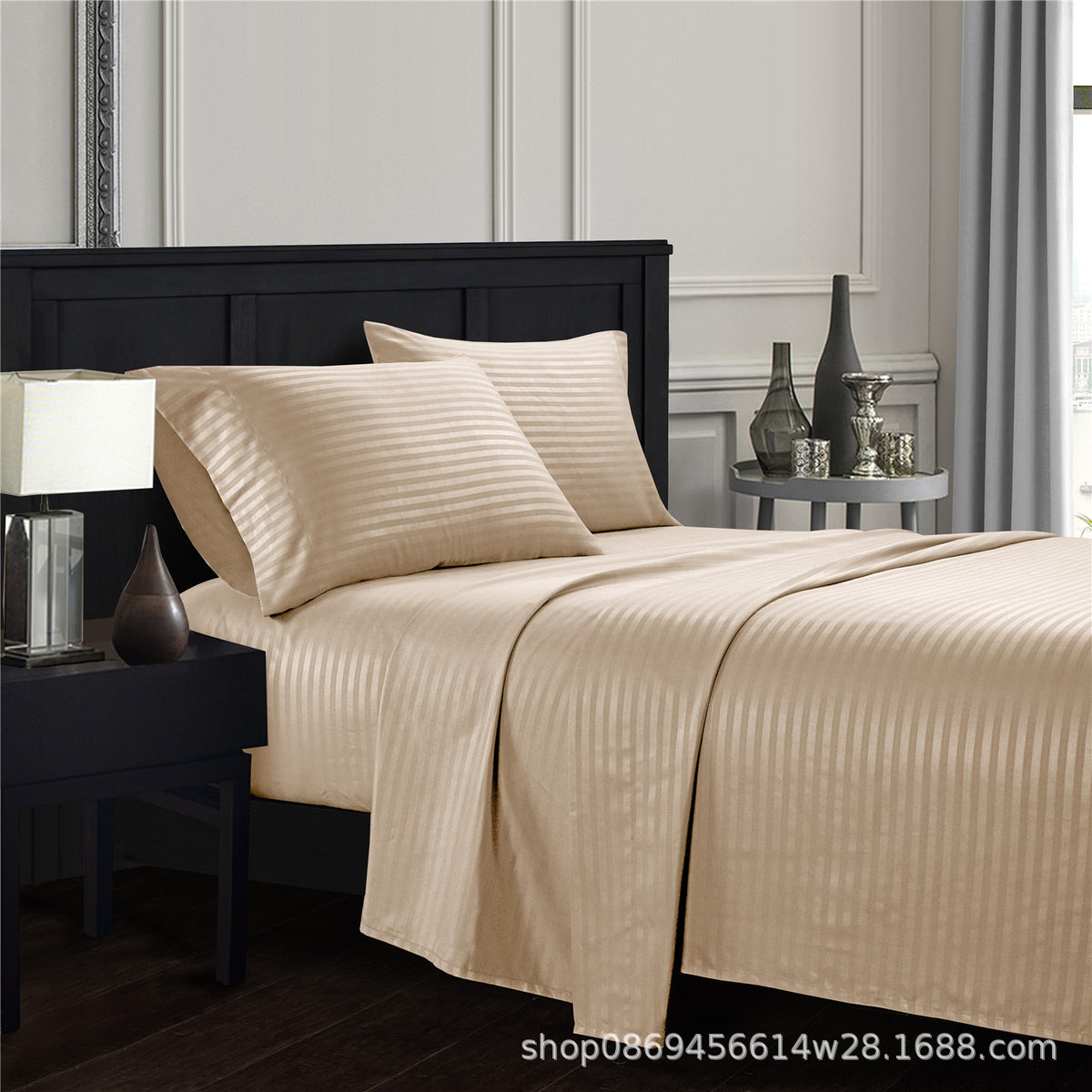 Liora Striped Sheet Set