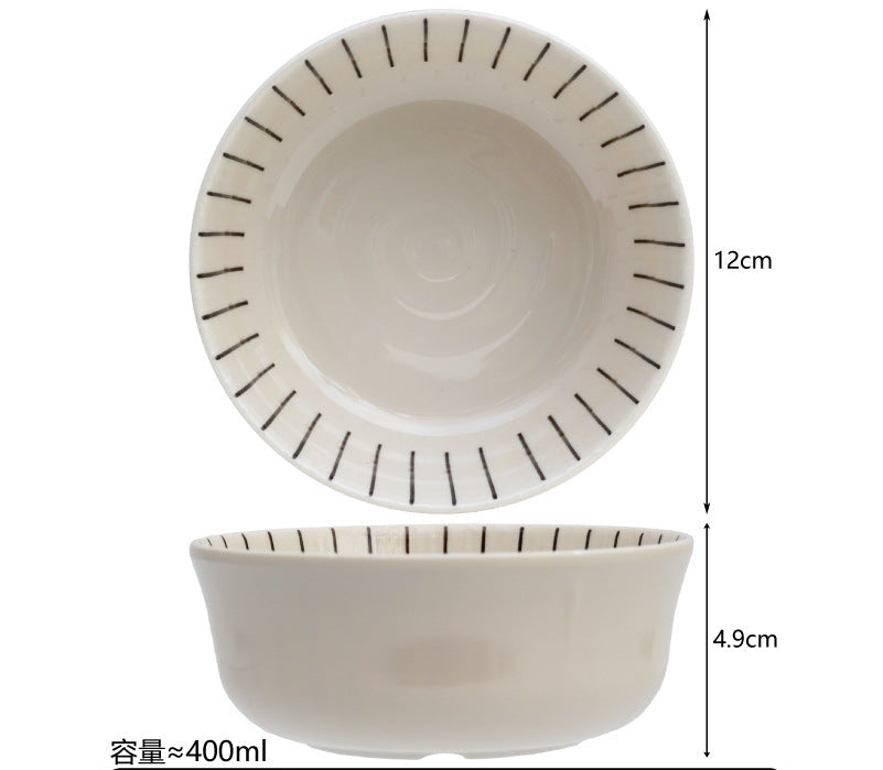 Sora Stripe Melamine Tableware