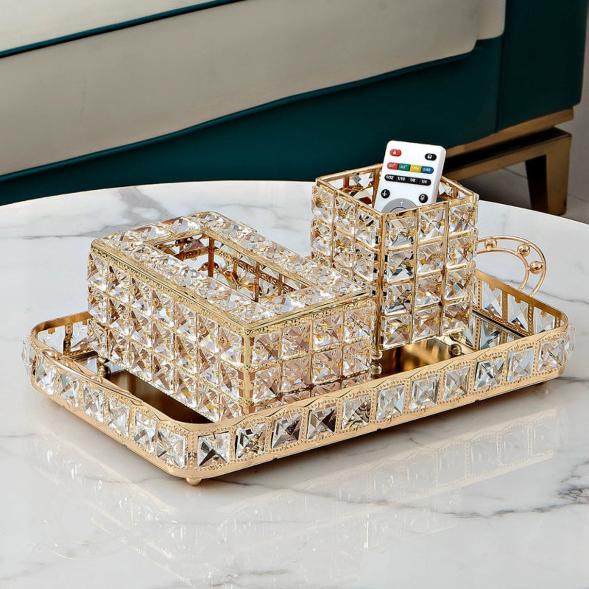 Elegant Crystal Tissue Box - Upgrade Your Space