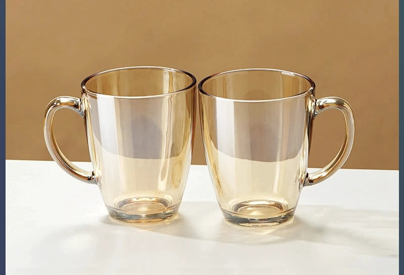 Julia M Lifestyles Drop-Resistant Tempered Glass Mug 380ml - Julia M LifeStyles