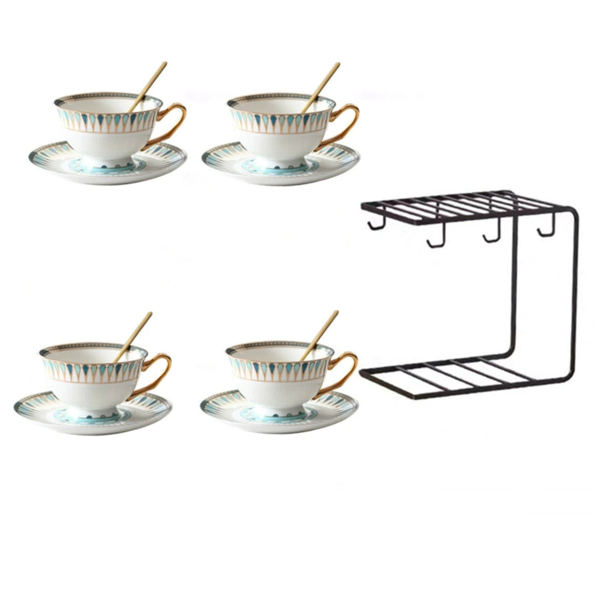 Exquisite European Light Luxury Coffee Set for Elegant Afternoon Tea Julia M LifeStyles