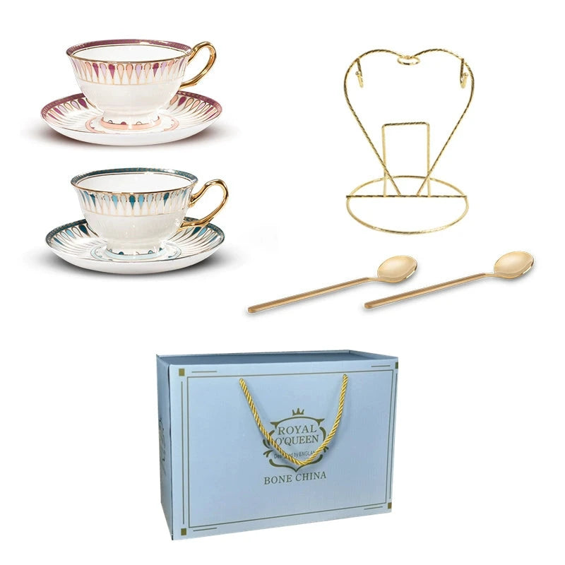 Exquisite European Light Luxury Coffee Set for Elegant Afternoon Tea Julia M LifeStyles