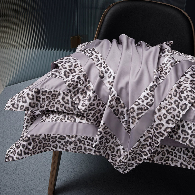 Elegant Geometric 4-Piece Pima Cotton Bed Sheet Set Julia M Home & Kitchen