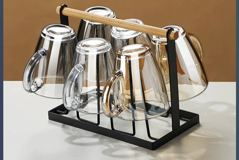 Julia M Lifestyles Drop-Resistant Tempered Glass Mug 380ml - Julia M LifeStyles