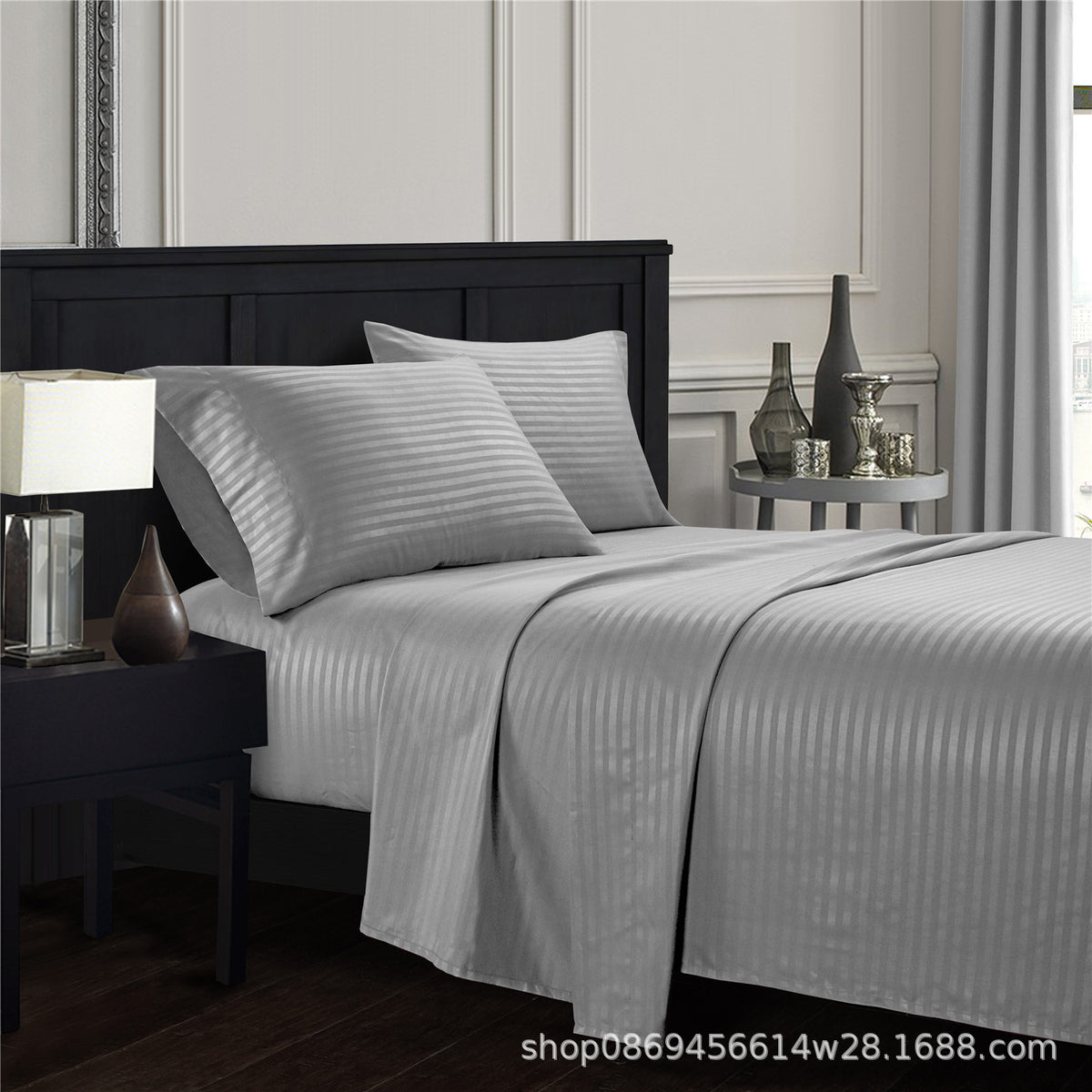 Liora Striped Sheet Set
