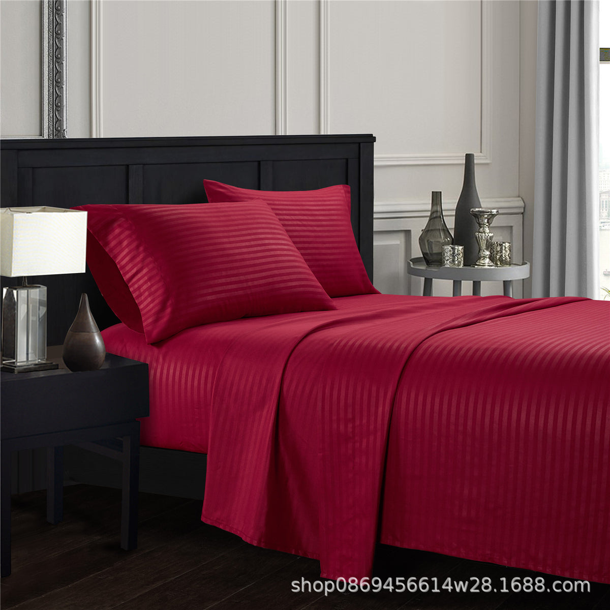 Liora Striped Sheet Set