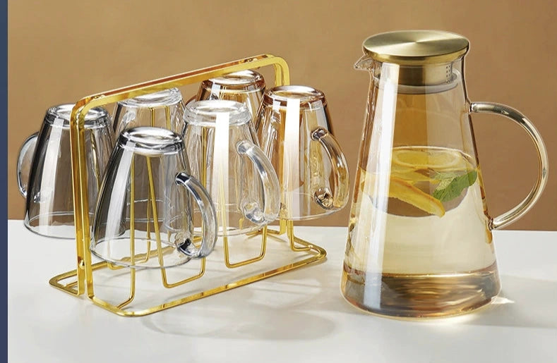 Julia M Lifestyles Drop-Resistant Tempered Glass Mug 380ml - Julia M LifeStyles