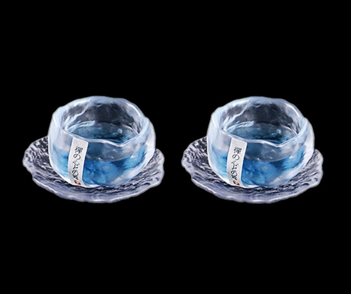 Handmade Retro Japanese Style Mini Glass Tea Cup Julia M Home & Kitchen