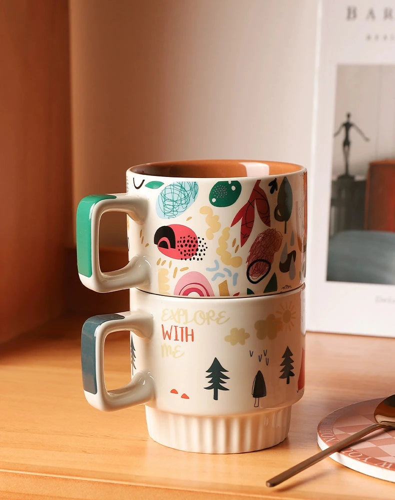 Elegant Bear Valley Ceramic Mug Julia M Home & Kitchen