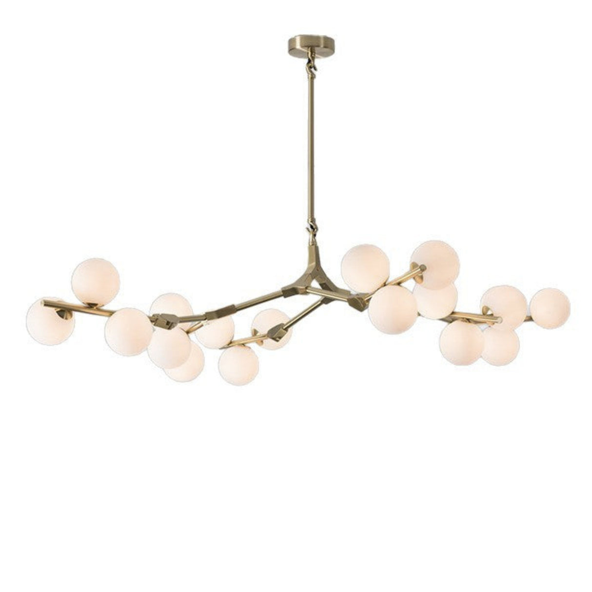 Modeling Chandelier Glass Magic Bean Molecular Lamp - Julia M LifeStyles