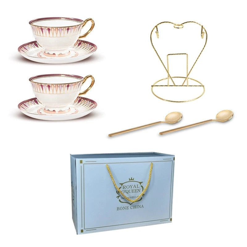 Exquisite European Light Luxury Coffee Set for Elegant Afternoon Tea Julia M LifeStyles