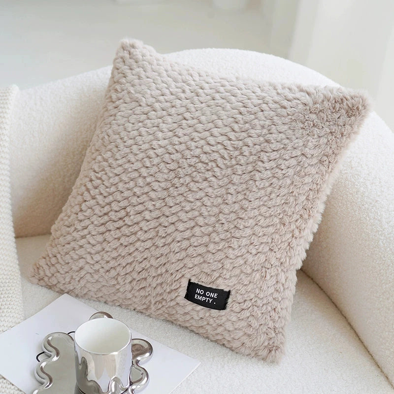 Brown Oatmeal Cream Color Accessible Luxury Living Room Sofa Pillow Cases French Beige Mid-Ancient Pillow Classy Bedside Cushion Julia M Home & Kitchen