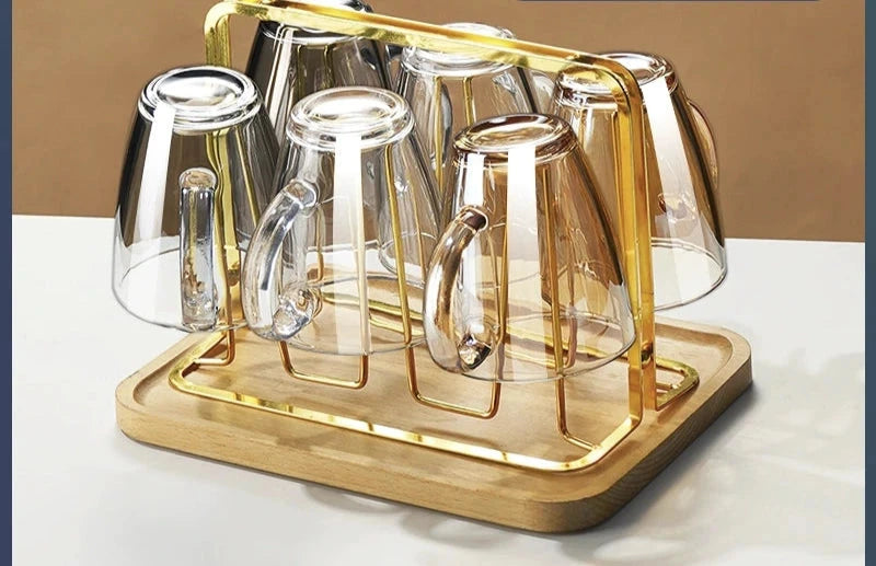 Julia M Lifestyles 380ml Drop-Resistant Tempered Glass Mug Julia M Home & Kitchen