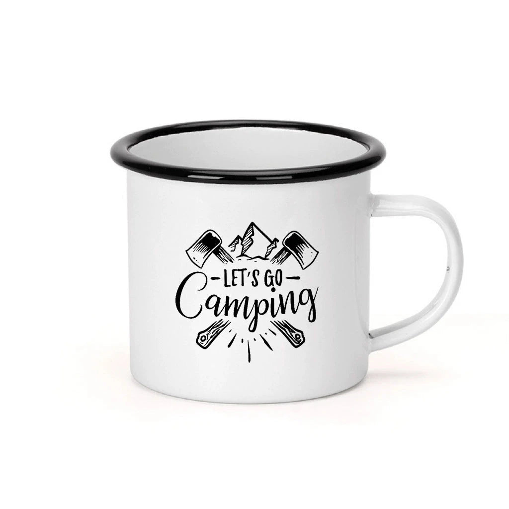 Luxury Enamelled Camping Cup - Personalize Your Adventure Julia M LifeStyles